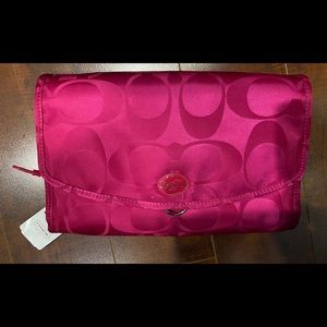 Brand New Coach Hanging Toiletry Bag